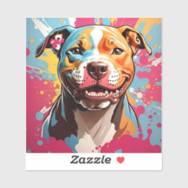 Pegatina Staffordshire Birthday Fun