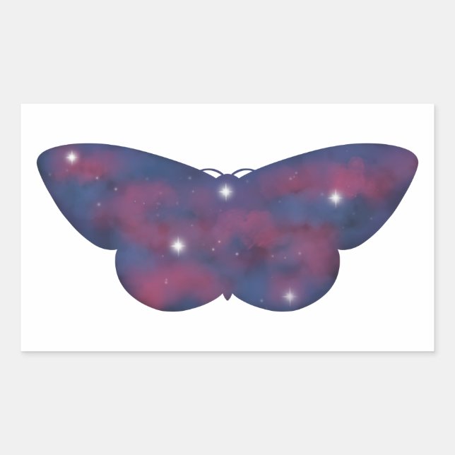 Pegatina Starscape Dark Moth (Anverso)
