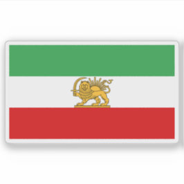 Pegatina State flag of Iran (1964–1980)
