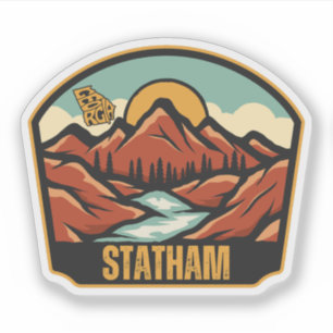 Pegatina Statham, Georgia