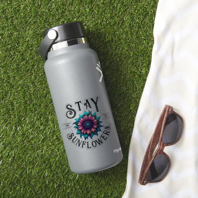 Pegatina Stay for the Sunflowers (HydroFlask Insitu)
