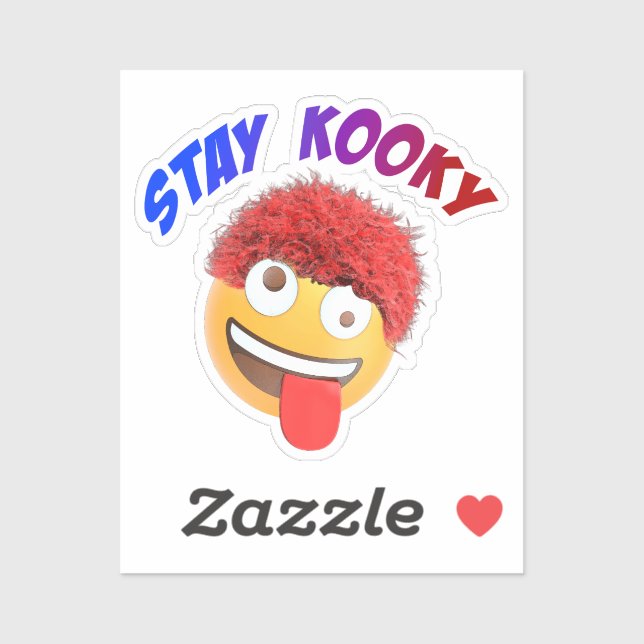 Pegatina Stay Kooky (Hoja)