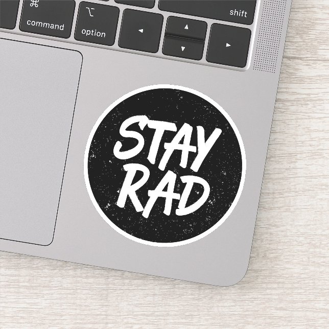 Pegatina Stay Rad (Detalle)