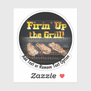 Pegatina Steaks on the Grill