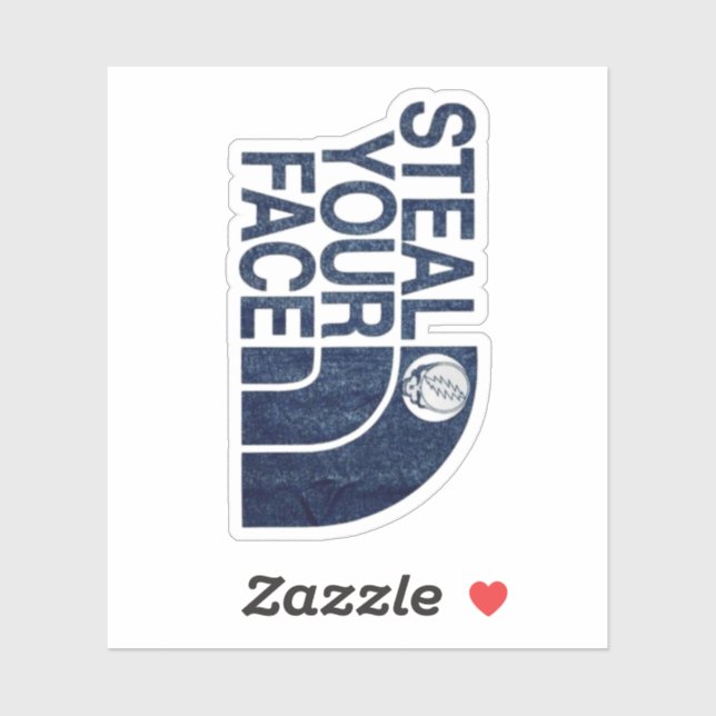 Pegatina Steal Your Face Sticker (Hoja)