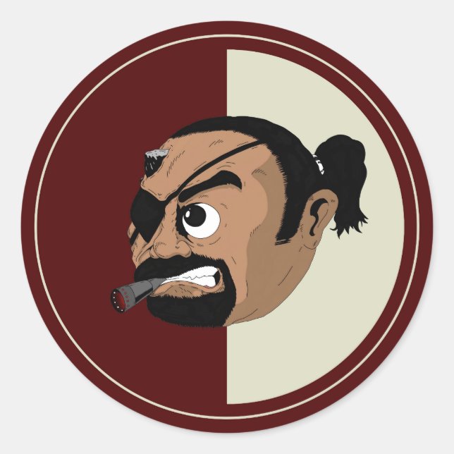 Pegatina "Stealth" de JSC (Anverso)