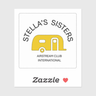 Pegatina Stella's Sisters Extra Small Square Vinyl Sticker