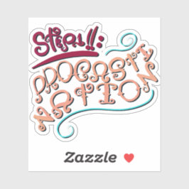 Pegatina Step 1: Procastination