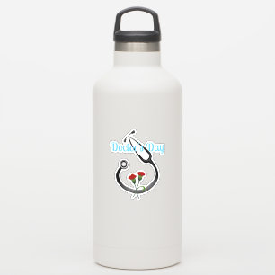 Pegatina Stethoscope Día del médica