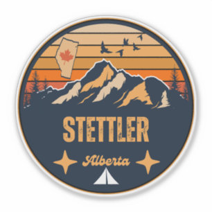 Pegatina Stettler, Alberta
