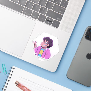 Pegatina Steven Universe   Retrato de diamante rosa