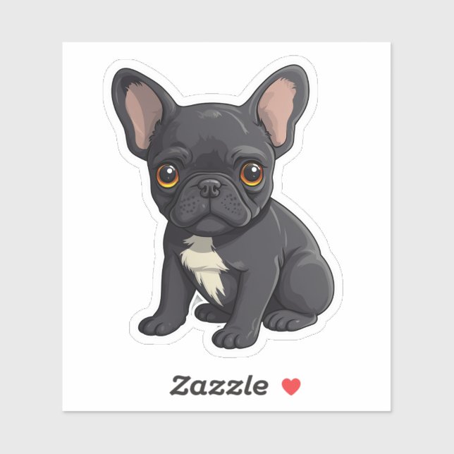 Pegatina Sticker Adorable Furball (Hoja)