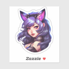 Pegatina Sticker Cat's Glint