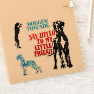 Pegatina Sticker für Doggenfreunde 