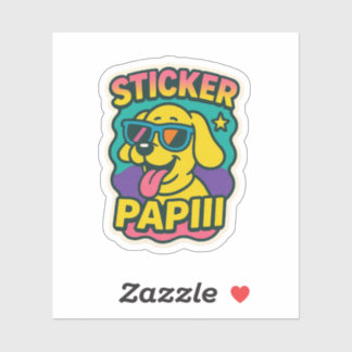 Pegatina Sticker Papiii