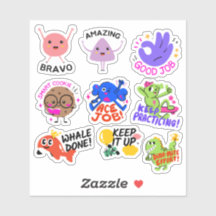 Stickers personnalisés en vinyle découpés sur mesu