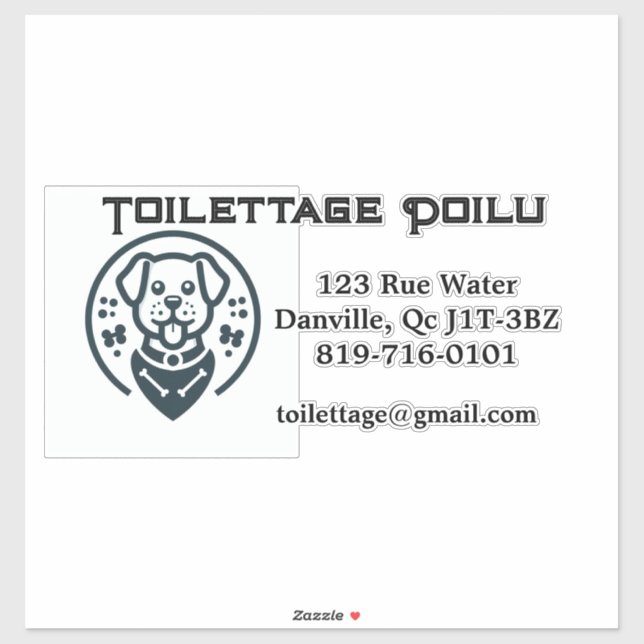 Pegatina Stickers personnalisés en vinyle découpés sur mesu (Hoja)