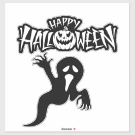 Pegatina Stickers personnalisés Happy Halloween