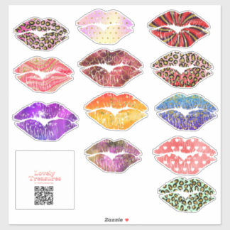 Pegatina Stickervel 12 kusjes - groot