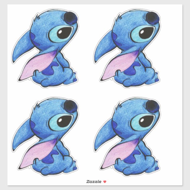 Pegatina Stitch Sticker (Hoja)