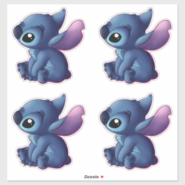 Pegatina Stitch Sticker (Hoja)