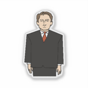 Pegatina Stoic Al Gore