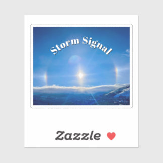 Pegatina Storm Signal Sundog Sticker