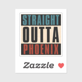 Pegatina Straight Outta Phoenix Arizona AZ USA