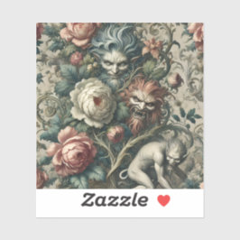 Pegatina Strangers in the Park at Night – Gothic Victorian