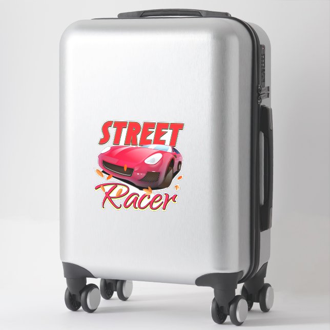 Pegatina Street Racer (Maleta)