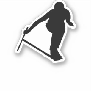 Pegatina Stunt scooter trick truco Bartwist