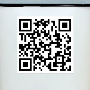 Pegatina Su código QR empresarial para el escaneo de teléfo