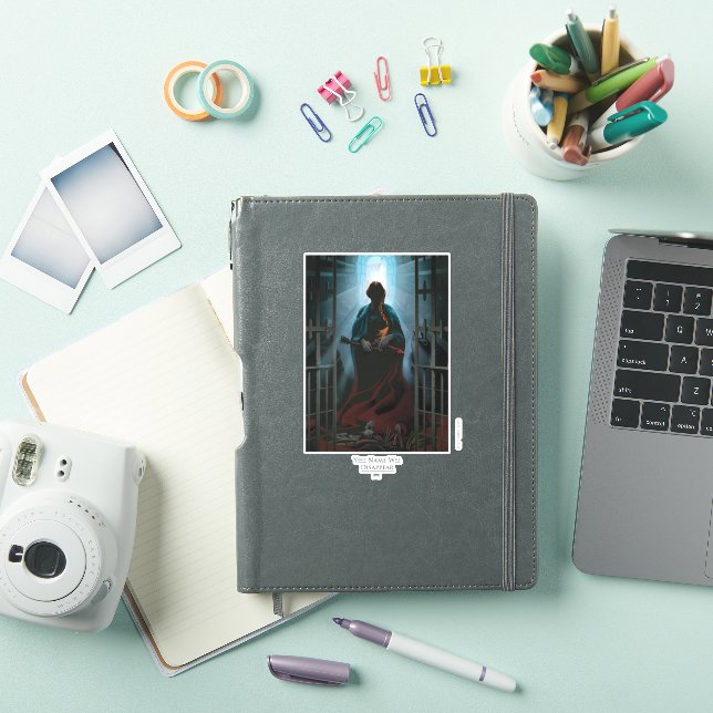 Pegatina Su nombre desaparecerá (Funda para iPad)
