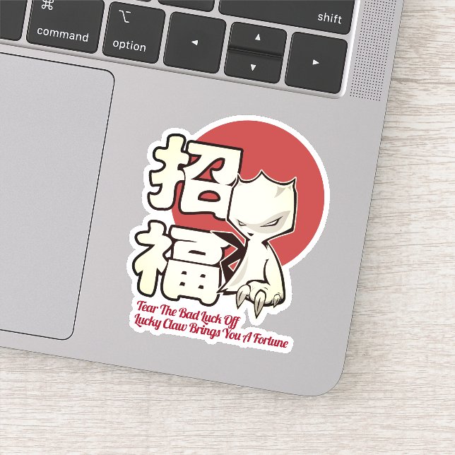 Pegatina Sublevación de la ley afortunada (Detalle)