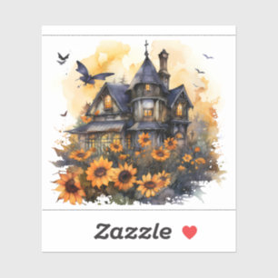 Pegatina "sublimación de Halloween" "Diseño espeluznante" "