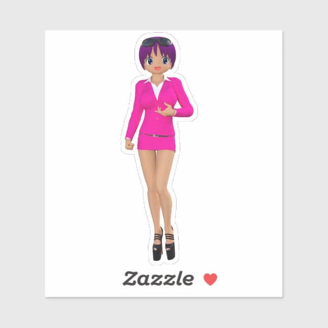 Pegatina Suchawira Empresaria (Hoja)