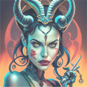 Pegatina Sucubus Evil