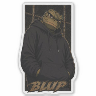 Pegatina Sudadera gráfica Doom The Bullfrog Streetwear