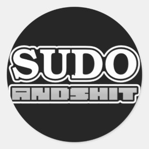 Pegatina sudo H4cked