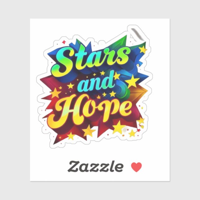 Pegatina "Sueños galácticos" (Hoja)