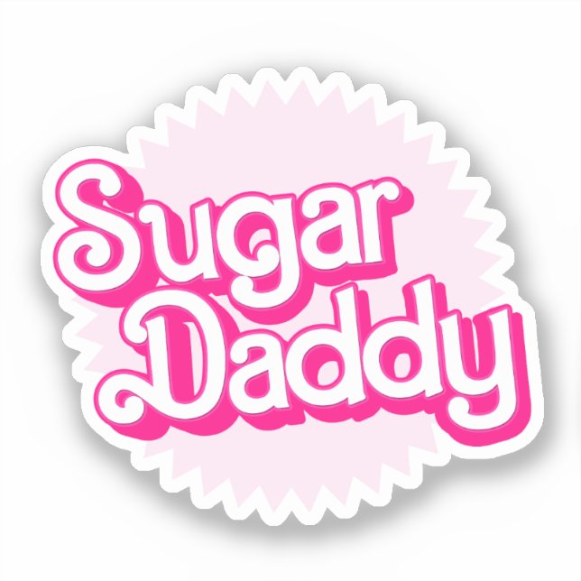 Pegatina Sugar Papi (Anverso)