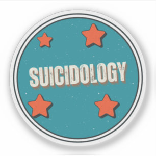 Pegatina Suicidología