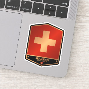 Pegatina Suiza