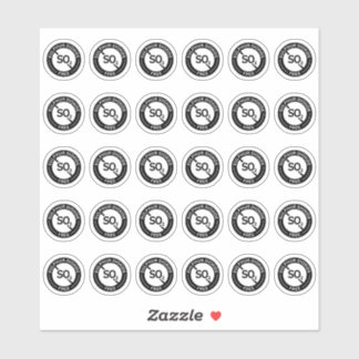 Pegatina Sulphur Dioxide Free Mini Food Allergy Food Safety