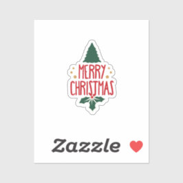 Pegatina Suministro escolar de navidad y navidad