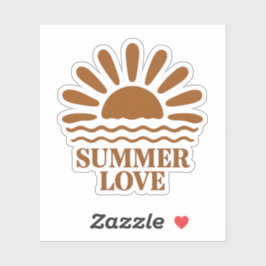 Pegatina Summer Love Minimalist Sticker