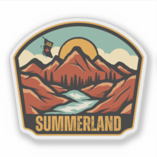 Pegatina Summerland, Columbia Británica