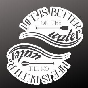 Pegatina SUP decoración de remo