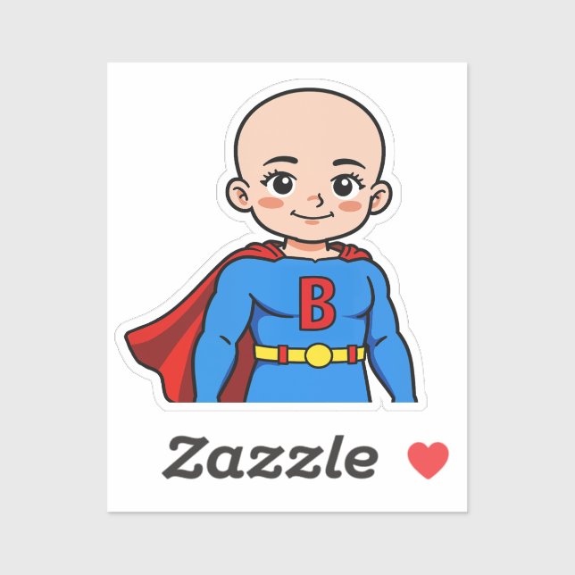 Pegatina Super baby forever  (Hoja)