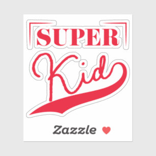 Pegatina Super Kid